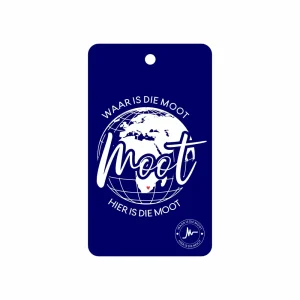 Waar Is Die Moot, Hier Is Die Moot Keyring